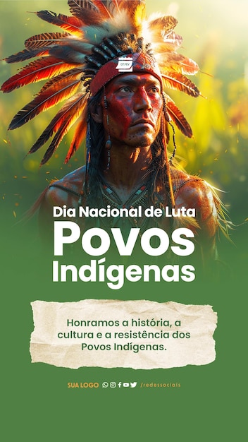 PSD historia dia nacional de lucha de los pobos indígenas