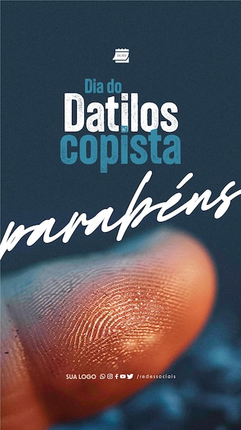 PSD história do datiloscopista