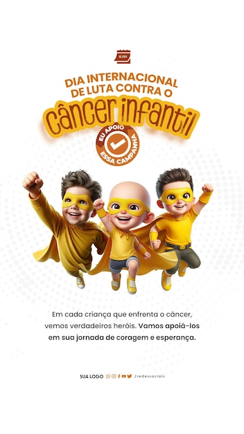 Historia de la lucha contra el cáncer infantil
