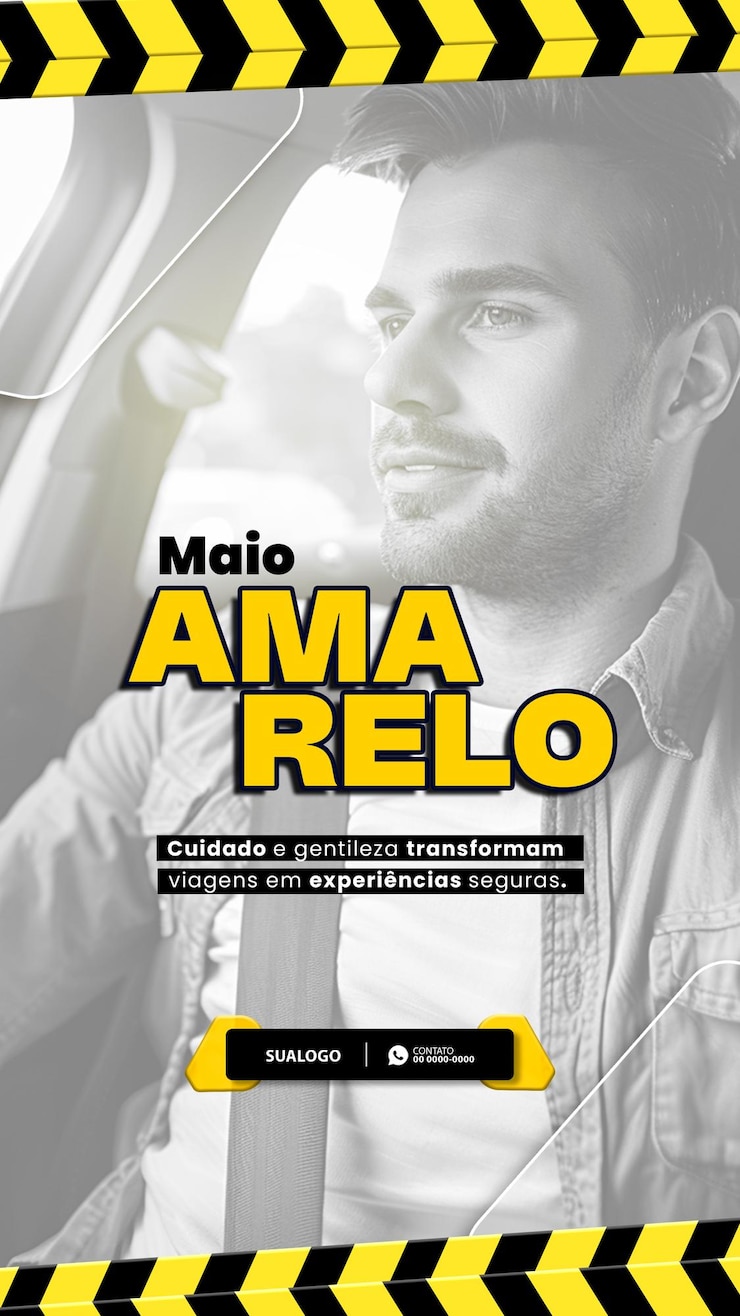 PSD história maio amarelo trnsito proteger