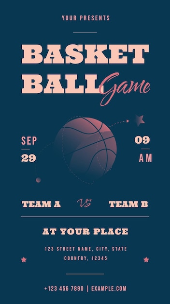 Historia del partido de baloncesto