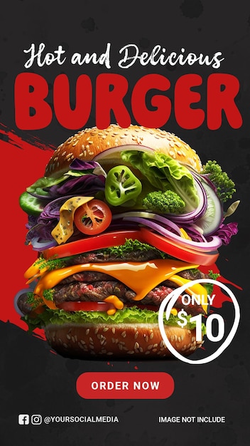 Las historias de Burger en Instagram