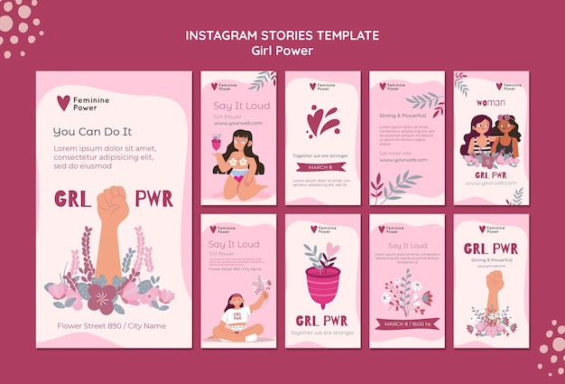 Histórias do poder feminino nas redes sociais