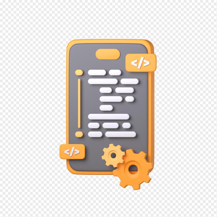 PSD hochwertige 3d-icon-komplex-entwicklungs-app