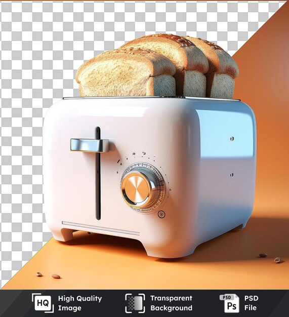 Hochwertige durchsichtige psd-brotmacher der toaster