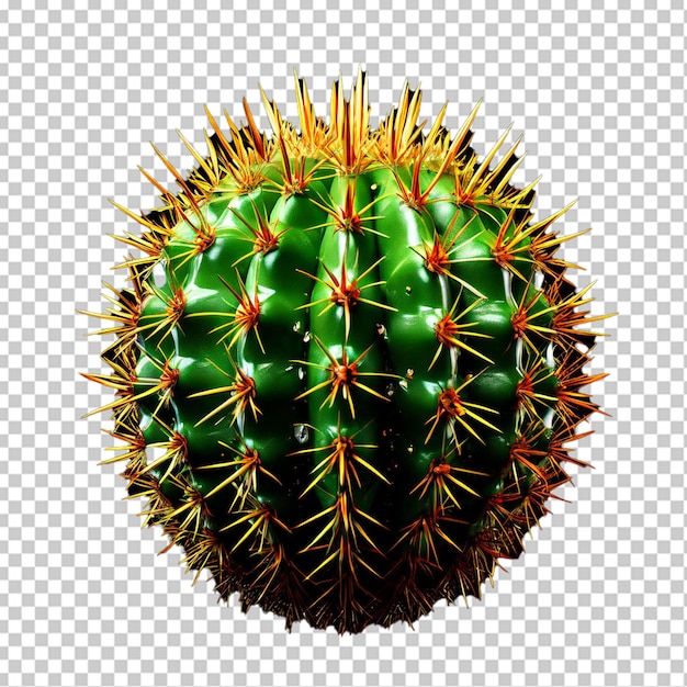 Hoja de un cactus Opuntia Ficus Indica aislada en blanco