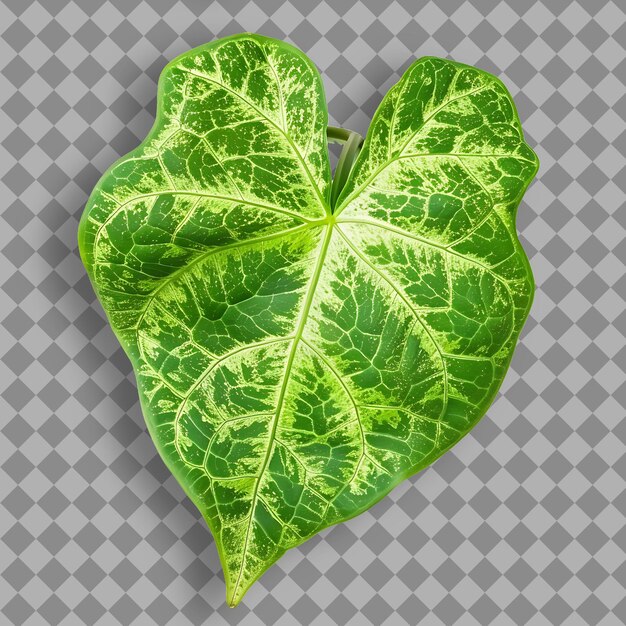 Una hoja verde con la palabra amor en ella