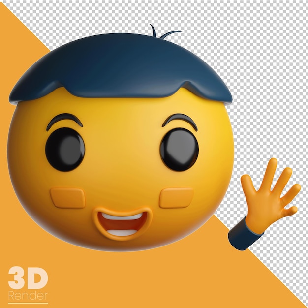 PSD hola emojis