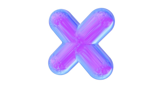 Holografische geometrische 3D-Form