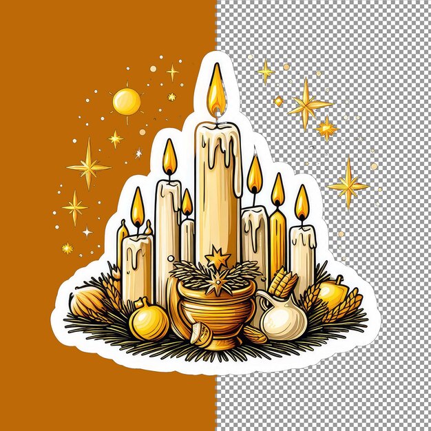 PSD holy_candles_celebrationpng