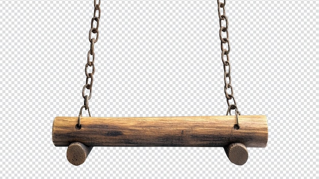 Holz Vogelfütterer mit hängenden Ketten Ideal für Gartendekoration und Wildbeobachtung Perfekt für Naturliebhaber