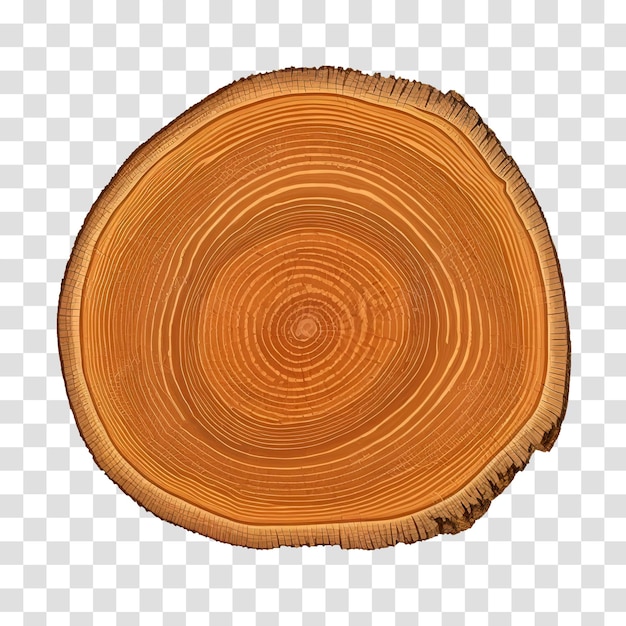 Holzplattform, Holzstruktur, Baumringe.