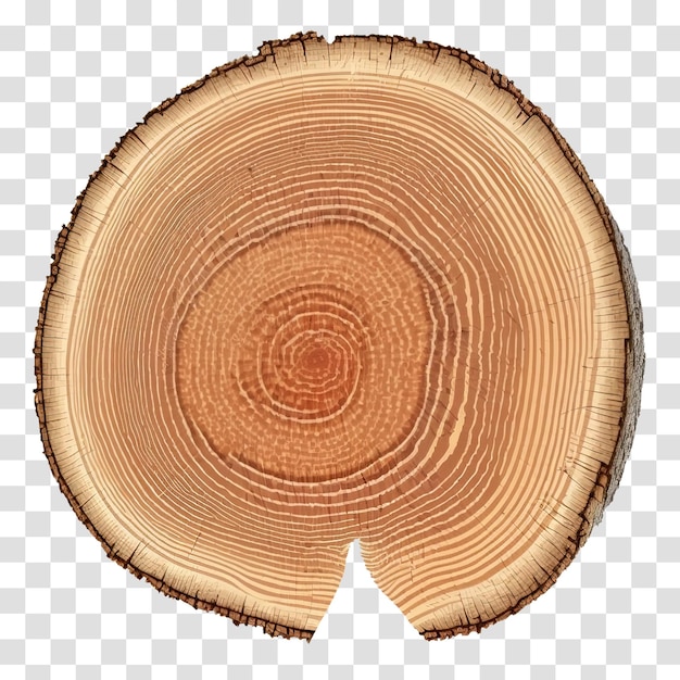 Holzplattform, Holzstruktur, Baumringe.