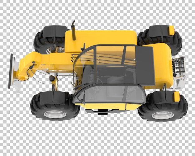 Holzschneidemaschine auf transparentem hintergrund 3d-darstellung