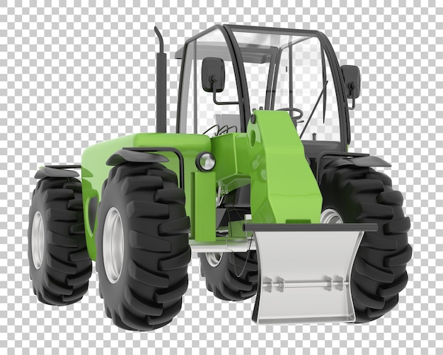 Holzschneidemaschine auf transparentem Hintergrund 3D-Darstellung