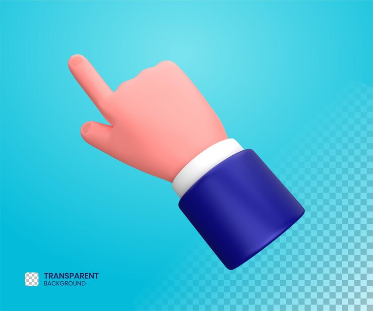 PSD hombre de negocios, conmovedor, mano, gesto, 3d, ilustración