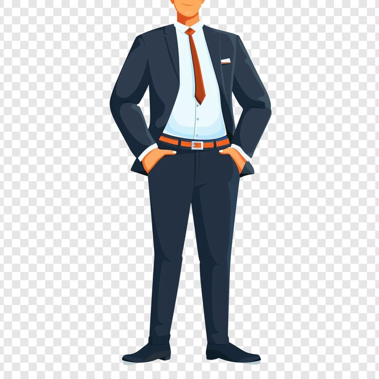 PSD el hombre de traje.