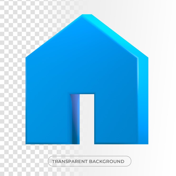 PSD home-symbol 3d