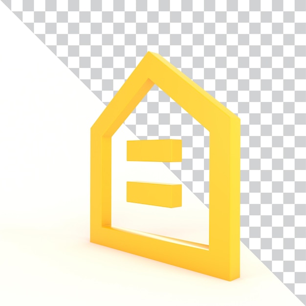 Home-Symbol auf der linken Seite