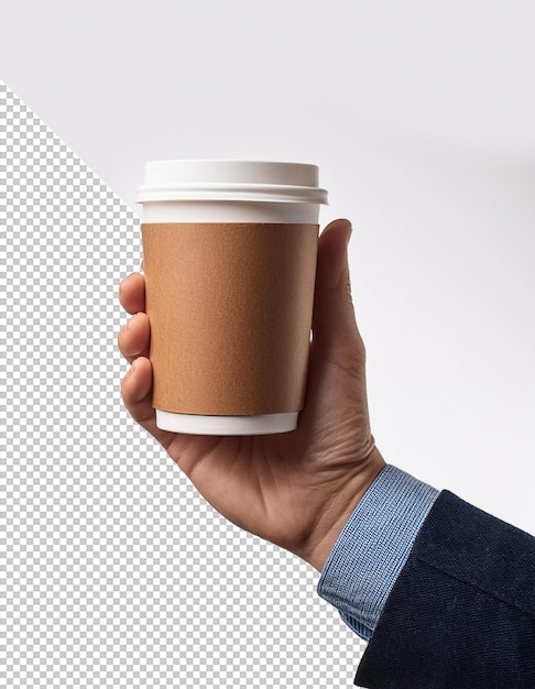 Homem com uma xícara de café