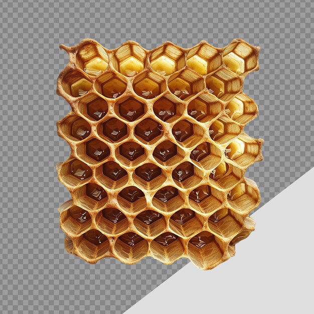 PSD honeycomb png isolado em fundo transparente