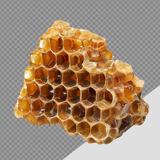 PSD honeycomb png isolado em fundo transparente