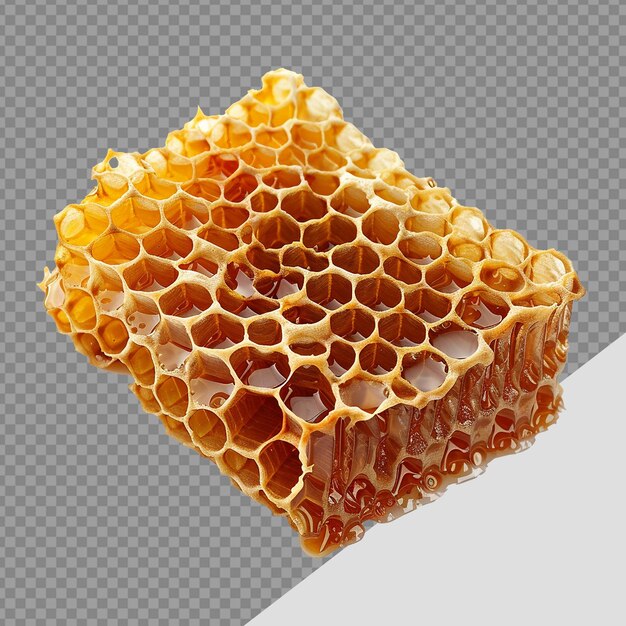 PSD honeycomb png isolado em fundo transparente