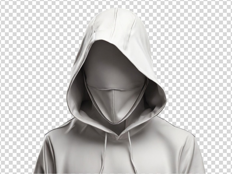 PSD hood on transparent background