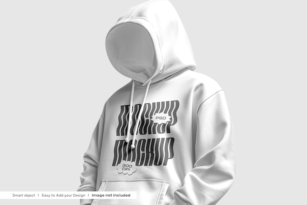 Hoodie 3D-Mockup Hoodie 3D-Modell