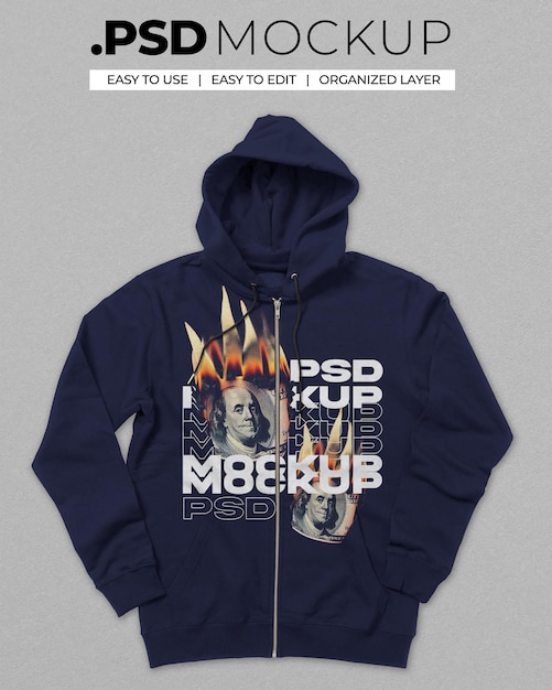 Hoodie casuale realistico