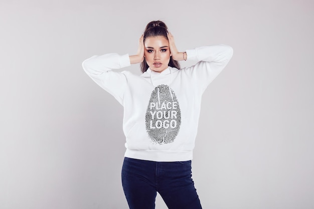 Hoodie-Modell