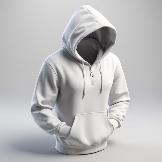 Hoodie Psd Sur Un Fond Blanc