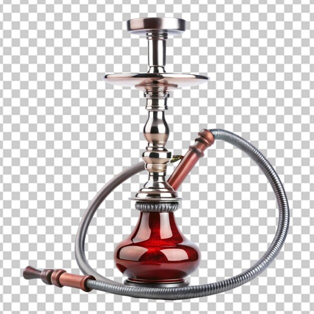 Hookah aislado en fondo blanco