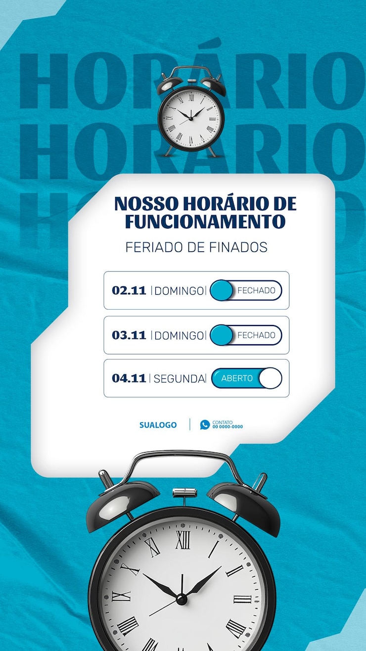 PSD horario de funcionamiento feriado de finados