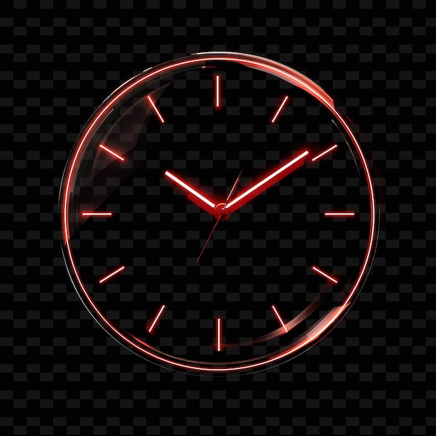 PSD une horloge avec l'heure de 12h00