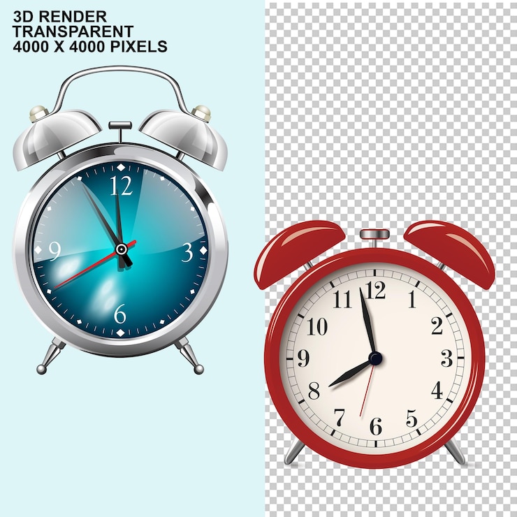 PSD horloges numériques