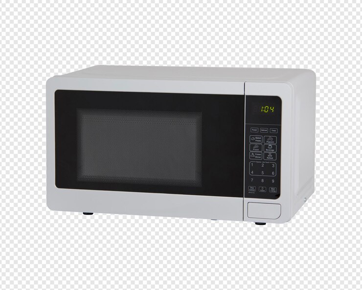 PSD horno de microondas blanco electrodoméstico de cocina