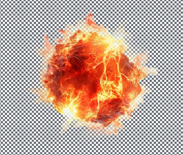 Horrible Celestial Ember isoliert auf durchsichtigem Hintergrund