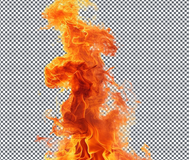 Horrible Inferno isolated on transparent background