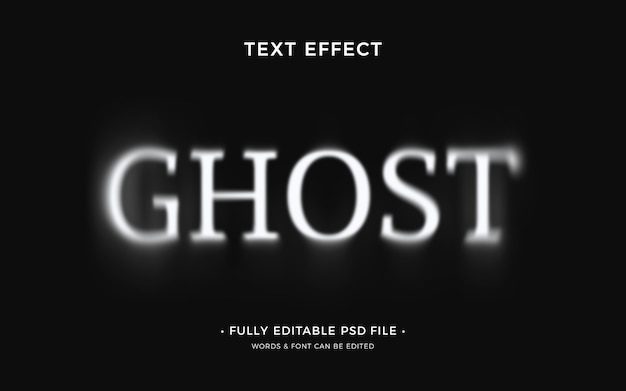 Horror-text-effekt