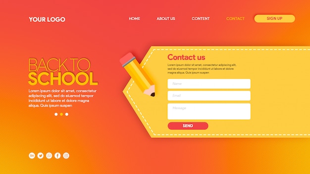 PSD hot landing page zurück zum schulkontakt