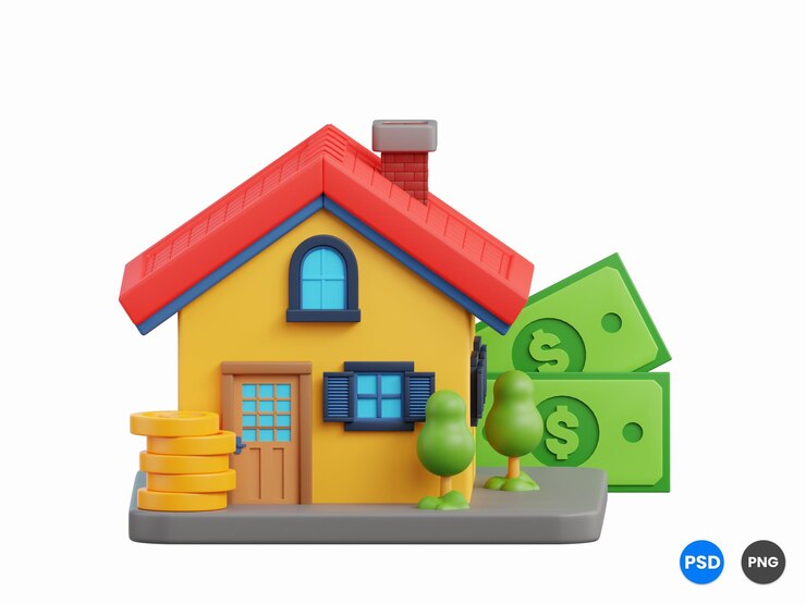PSD house and money