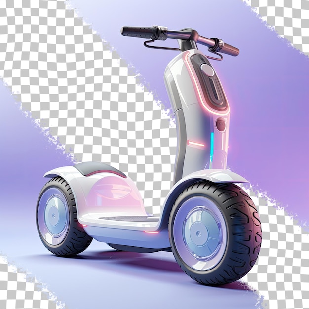PSD hoverboard uma scooter de auto-equilíbrio utilizando tecnologia de giroscópio fundo transparente