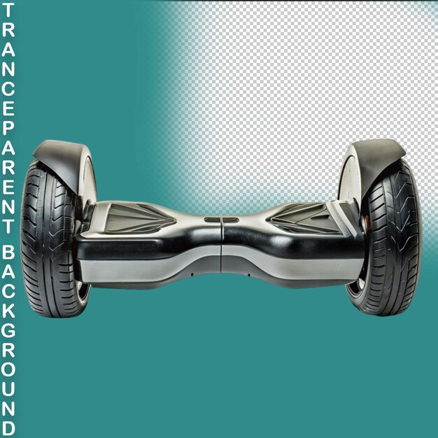 PSD hoverboards isolados em fundo transparente