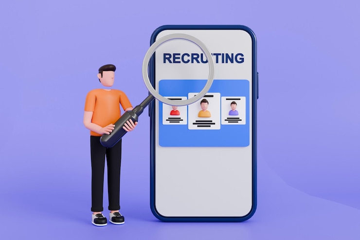 PSD hr manager selecting best fresher candidate for job