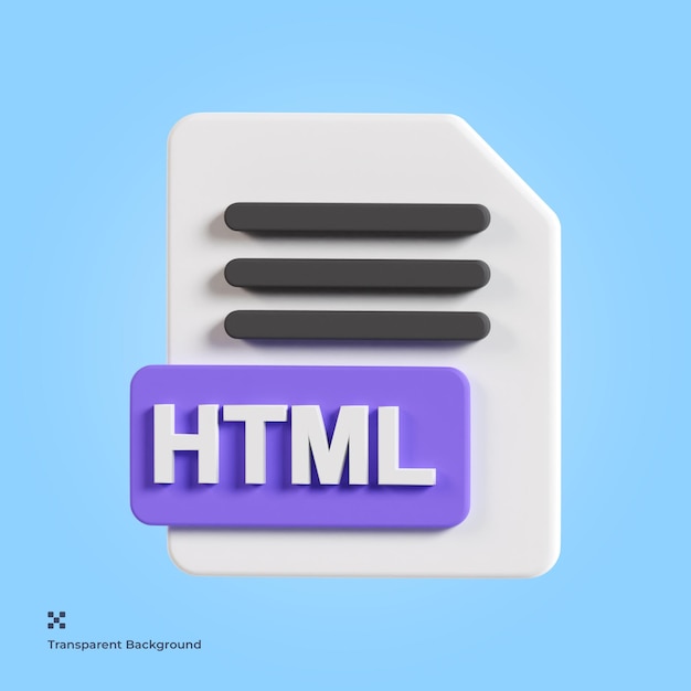 PSD html-3d-symbol