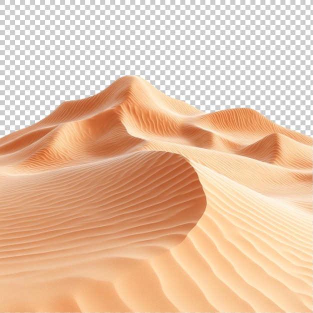 Hügelige Wüsten-Sanddünen Naturlandschaft im Freien