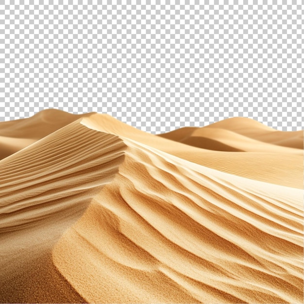 Hügelige Wüsten-Sanddünen Naturlandschaft im Freien