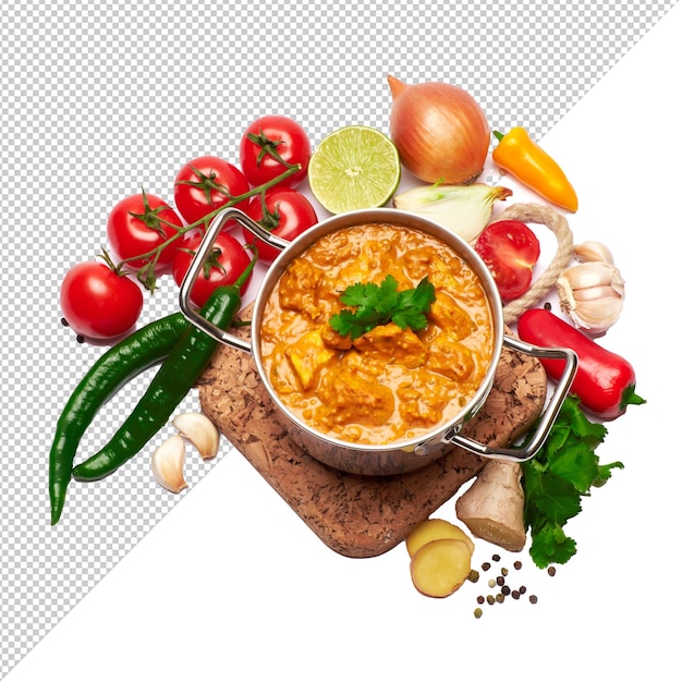 Hühner-Tikka-Masala mit frischen Zutaten