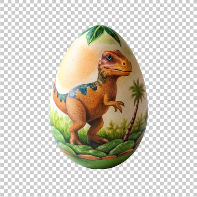 PSD huevo de pascua decorado en 3d